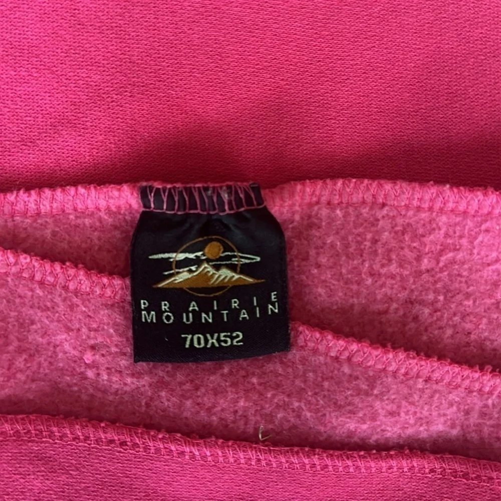 Historic Route 66 pink blanket